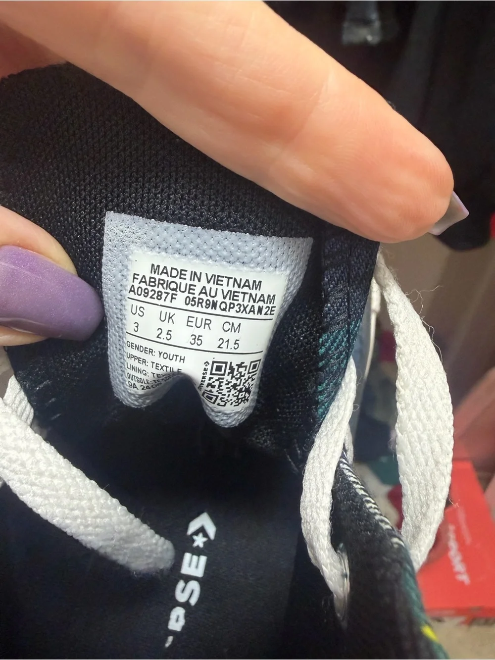 Converse kids high